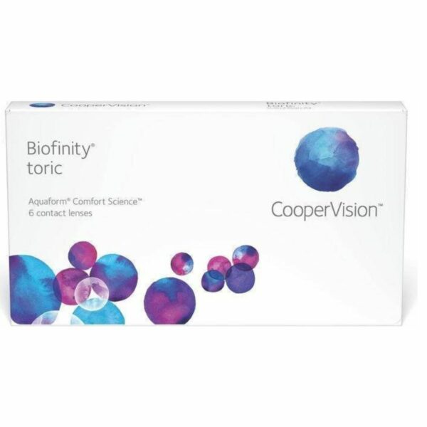 CooperVision Biofinity Toric 6-pack