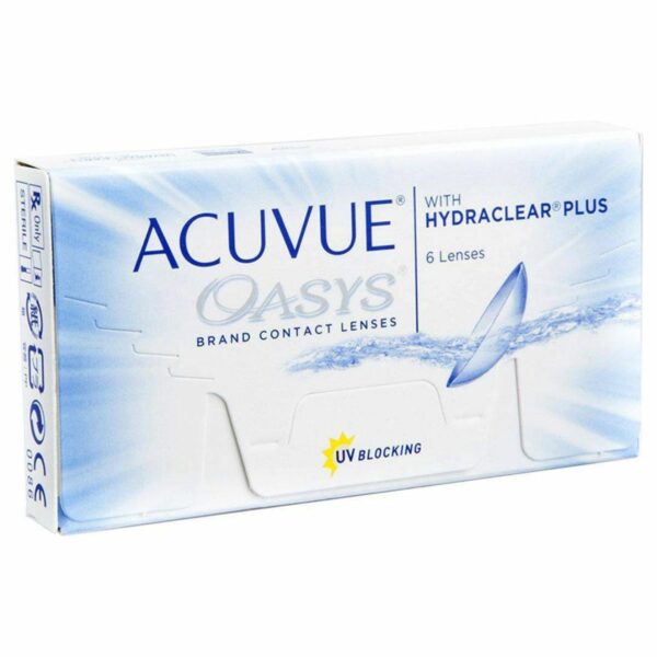 Johnson & Johnson Acuvue Oasys Hydraclear Plus 6-pack